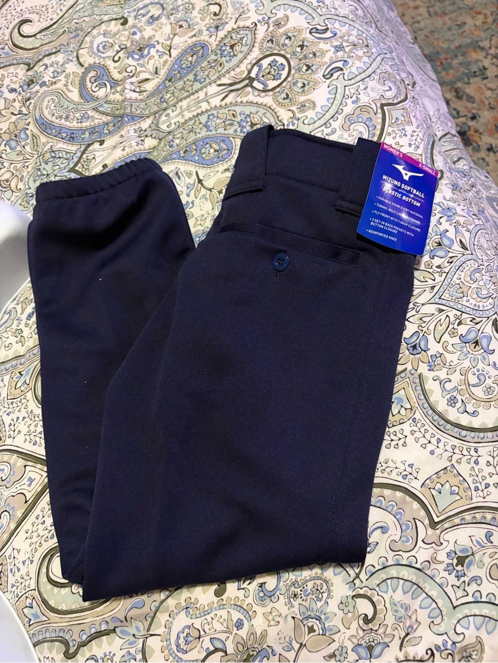 Mizuno Men’s Dark Navy Athletic Pants